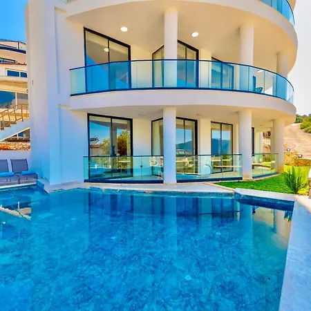 With A Pool And Sea View In Kalkan 2