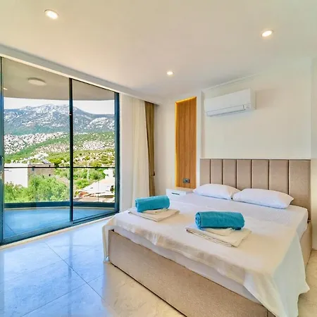 With A Pool And Sea View In Kalkan 2 * Каш